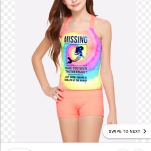 Justice swimwear size 6